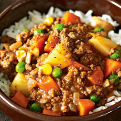 Delicious And Simple Savoury Mince - easy one pot