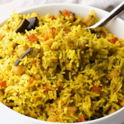 Middle Eastern Roasted Vegetable Rice