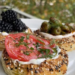 Everything Bagel Croissant Tarts 3 Ways