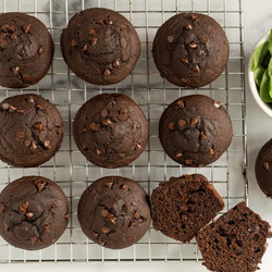 Healthy Chocolate Muffins