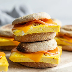 Freezer Breakfast Egg Sandwiches (make Ahead &amp; Melty!)