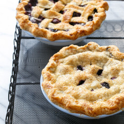Fresh Blueberry Pie
