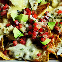 Ina's Fresh Crab Nachos
