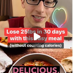 Zero calorie soup