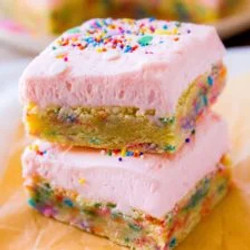 Frosted Sugar Cookie Bars