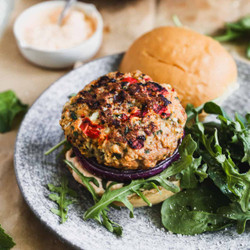 Greek Turkey Burgers