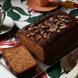 Triple Ginger Persimmon Loaf