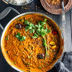 Creamy Coconut Lentil Curry Recipe