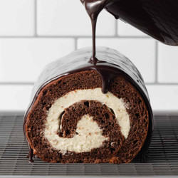 Soft Chocolate Swiss Roll Cake (no-fail)