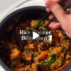 Rice Cooker Bibimbap