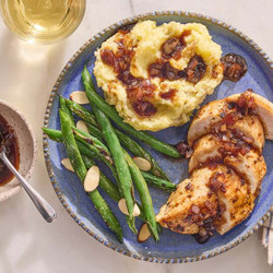 Balsamic Chicken &amp; Mashed Potatoes