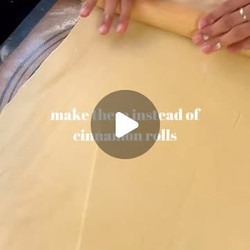 Pillowy Cinnamon Custard Buns