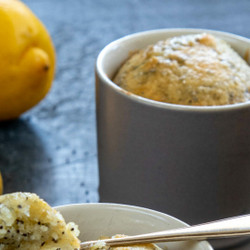 Citroen Maanzaad Mug Cake