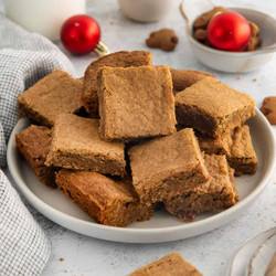 Chewy Gluten-free Gingerbread Bars