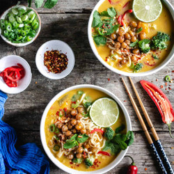 Thai Style Pumpkin Laksa