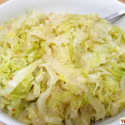 Spicy Sauteed Cabbage And Onions