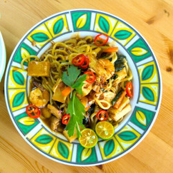 Mee Hailam Recipe- Malaysian Noodles With Hainanese Influence
