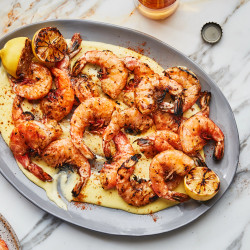 Grilled Shrimp With Old Bay And Aioli