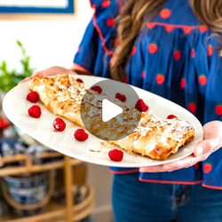 Raspberry Cream Cheese Puff Pastry