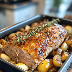 Baked Autumn Pork Roast