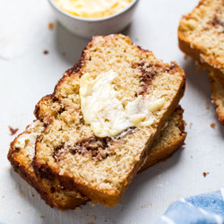 Vegan Cinnamon Quick Bread
