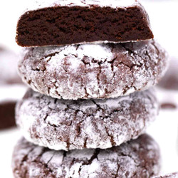 Chocolate Crinkle Cookies