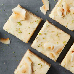 Key Lime Coconut Squares