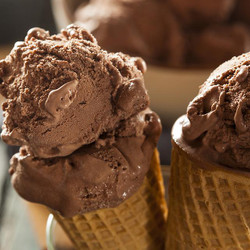 Creamy Dark Chocolate Cottage Cheese Ice Cream