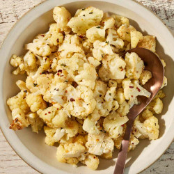 Melting Garlic-butter Cauliflower vego sides one pan oven
