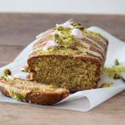 Pistachio, Cardamom And Lemon Drizzle Cake