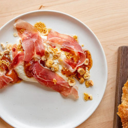 House Ricotta And Jamón Ibérico