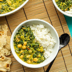 Chana Saag Curry