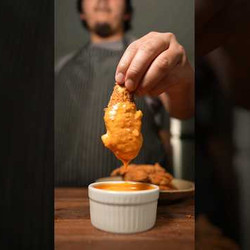 Healthy Chicken Tenders With Honey And Chili Oil Aoli