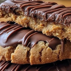 Peanut Butter Yogurt Fudge Cookies