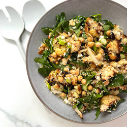 Roasted Cauliflower, Quinoa &amp; Feta Salad