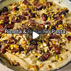 Ricotta E Pistachio Pasta