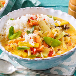 Curry-bowl „essen Ist Gleich Fertig“