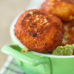 Cheesy Bechamel-covered Meatballs
