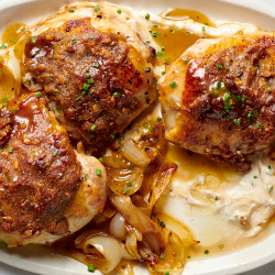 French Onion Dip Chicken Thighs