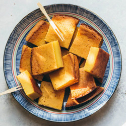 This Delightfully Chewy Mochi Cake Is Made With Fresh Corn