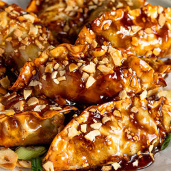 Soy Garlic Korean Fried Mandu