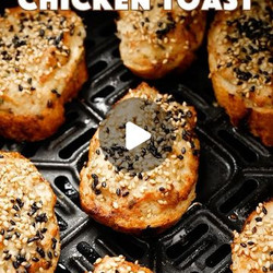 Sesame Chicken Toast
