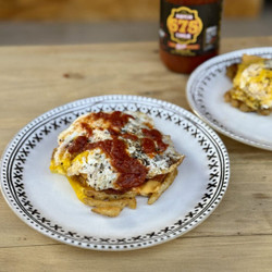Loaded Breakfast Fries (patty Version) - Cowboy Kent Rollins