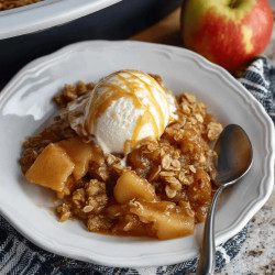 Slow Cooker Apple Crisp