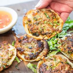 Crispy Smash Egg Roll Dumplings