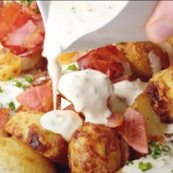 Crispy Air Fryer Potato Salad