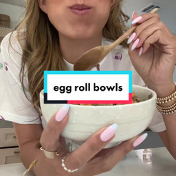 Egg Roll Bowls