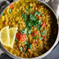 Creamy Coconut Chana Dal