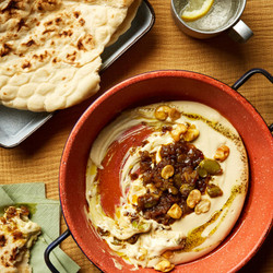 Fava Bean, Vadouvan Oil And Braised Broad Bean Dip