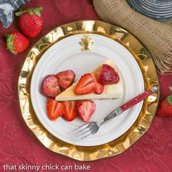 Mascarpone Cheesecake With Balsamic Strawberries